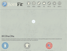 Tablet Screenshot of bornfit.com